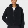 Sweaty Betty Canyon Fleece Zip Up - Black -The Sports Edit Store sweaty betty canyon fleece zip up black sb8809 new 1