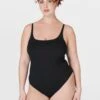 Sweaty Betty Capri Crinkled Scoop Neck Swimsuit - Black