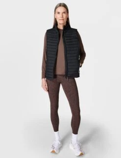 Sweaty Betty Drape Back Long Sleeve Top - Walnut Brown 11 Sweaty Betty Drape Back Long Sleeve Top - Walnut Brown -The Sports Edit Store sweaty betty drape back long sleeve top walnut brown sb9463 6