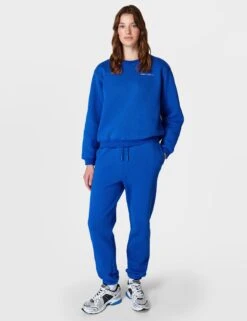 Sweaty Betty Elevated Jogger - Lightning Blue -The Sports Edit Store sweaty betty elevated jogger lightning blue sb9222 4