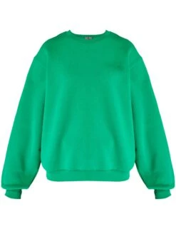 Sweaty Betty Elevated Sweatshirt - Vivid Green -The Sports Edit Store sweaty betty elevated sweatshirt vivid green sb9170 3