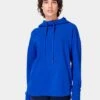 Sweaty Betty Escape Italian Fleece Hoody - Lightning Blue -The Sports Edit Store sweaty betty escape italian fleece hoody lightning blue sb6426 1