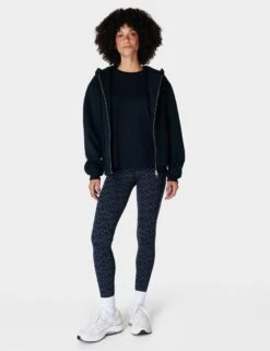Sweaty Betty Essential Crew Neck T-Shirt - Black -The Sports Edit Store sweaty betty essential crew neck t shirt black sb9687 7