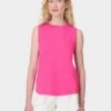 Sweaty Betty Essential Sleeveless Vest - Fuchsia Pink -The Sports Edit Store sweaty betty essential sleeveless vest fuchsia pink sb9699 1