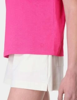 Sweaty Betty Essential Sleeveless Vest - Fuchsia Pink -The Sports Edit Store sweaty betty essential sleeveless vest fuchsia pink sb9699 4