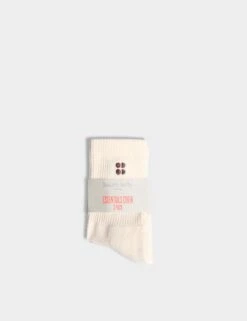 Sweaty Betty Essentials Crew Socks 3 Pack - Creme Beige -The Sports Edit Store sweaty betty essentials crew socks 3 pack creme beige sb10042 3