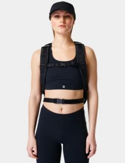 Sweaty Betty Essentials On The Go Backpack - Black -The Sports Edit Store sweaty betty essentials on the go backpack black sb8874 4