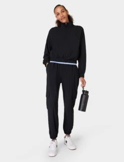 Sweaty Betty Explorer Cargo Pant - Black -The Sports Edit Store sweaty betty explorer cargo pant black sb9950 6