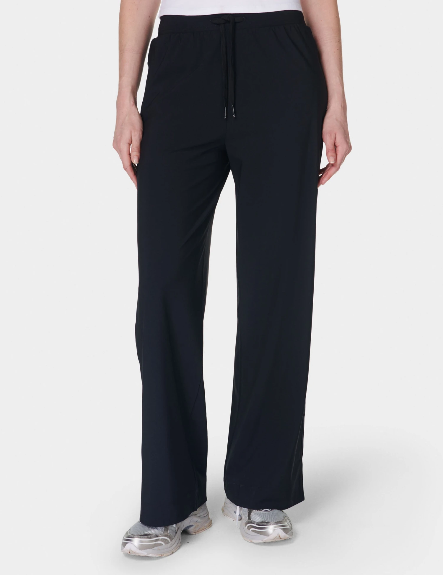 Sweaty Betty Explorer Wide Leg Trouser - Black 3 Sweaty Betty Explorer Wide Leg Trouser - Black