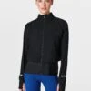 Sweaty Betty Fast Track Running Jacket - Black 1 Sweaty Betty Fast Track Running Jacket - Black -The Sports Edit Store sweaty betty fast track running jacket black sb9712 1