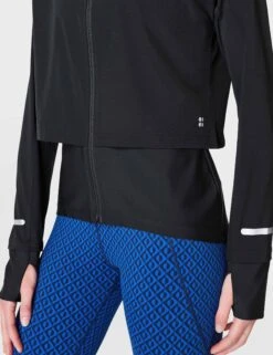 Sweaty Betty Fast Track Running Jacket - Black -The Sports Edit Store sweaty betty fast track running jacket black sb9712 7