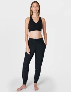 Sweaty Betty Gaia Yoga Bra - Black -The Sports Edit Store sweaty betty gaia yoga bra black sb9612 7