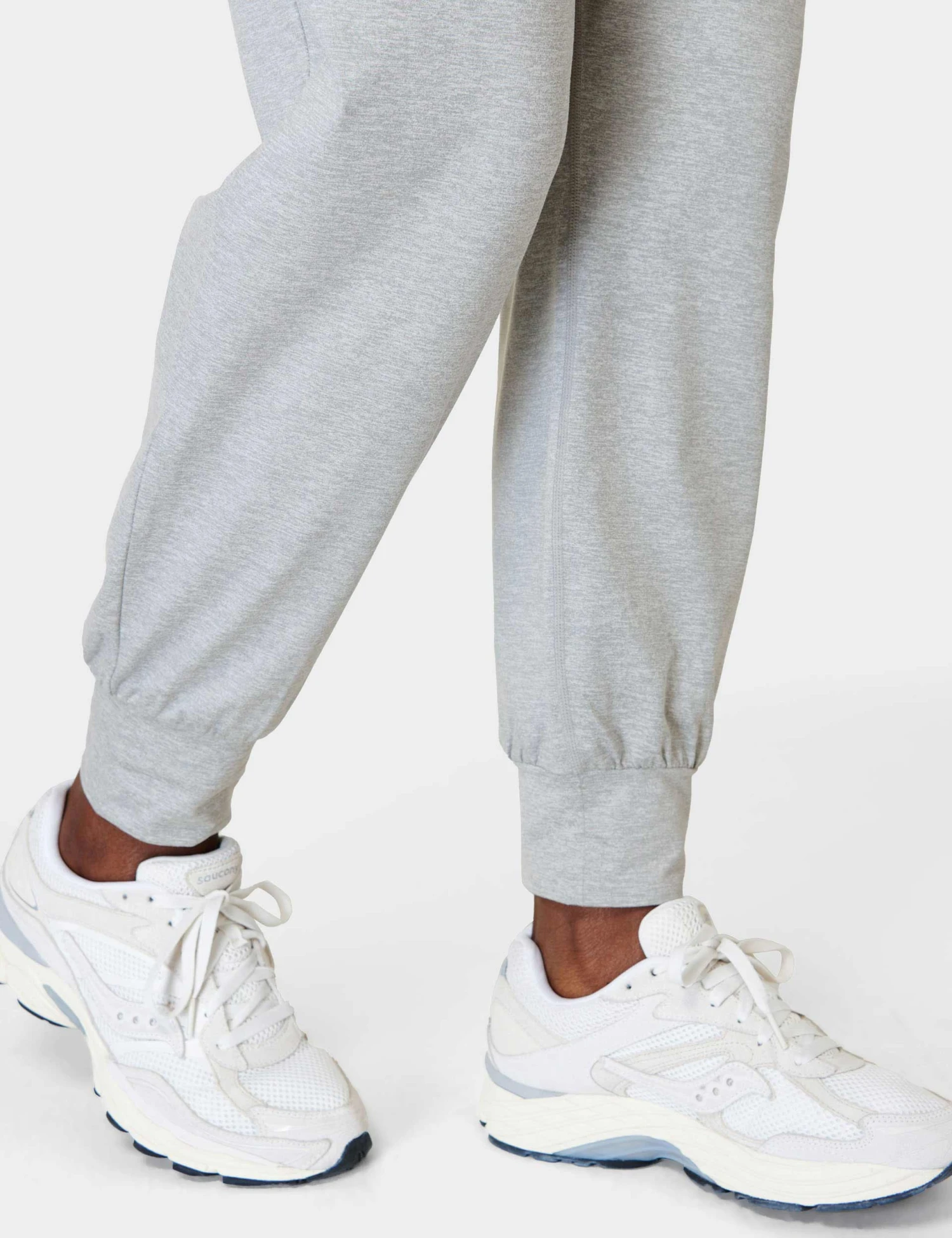 Sweaty Betty Gaia Yoga Pants - Light Grey Marl 7 Sweaty Betty Gaia Yoga Pants - Light Grey Marl - Image 5