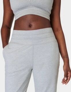 Sweaty Betty Gaia Yoga Pants - Light Grey Marl 10 Sweaty Betty Gaia Yoga Pants - Light Grey Marl -The Sports Edit Store sweaty betty gaia yoga pants light grey marl sb9555 5