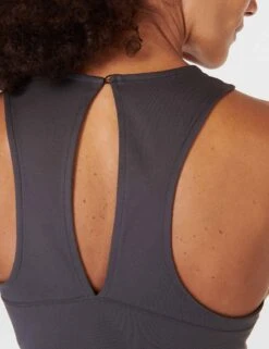 Sweaty Betty Gaia Performance Yoga Romper - Urban Grey -The Sports Edit Store sweaty betty gaia yoga romper urban grey sb9839 6