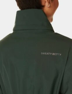 Sweaty Betty Guide Waterproof Parka - Trek Green -The Sports Edit Store sweaty betty guide waterproof parka trek green sb9932 6