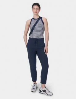 Sweaty Betty Harper Racer Vest - Navy White Stripe 12 Sweaty Betty Harper Racer Vest - Navy White Stripe -The Sports Edit Store sweaty betty harper racer vest navy white stripe sb9700 4