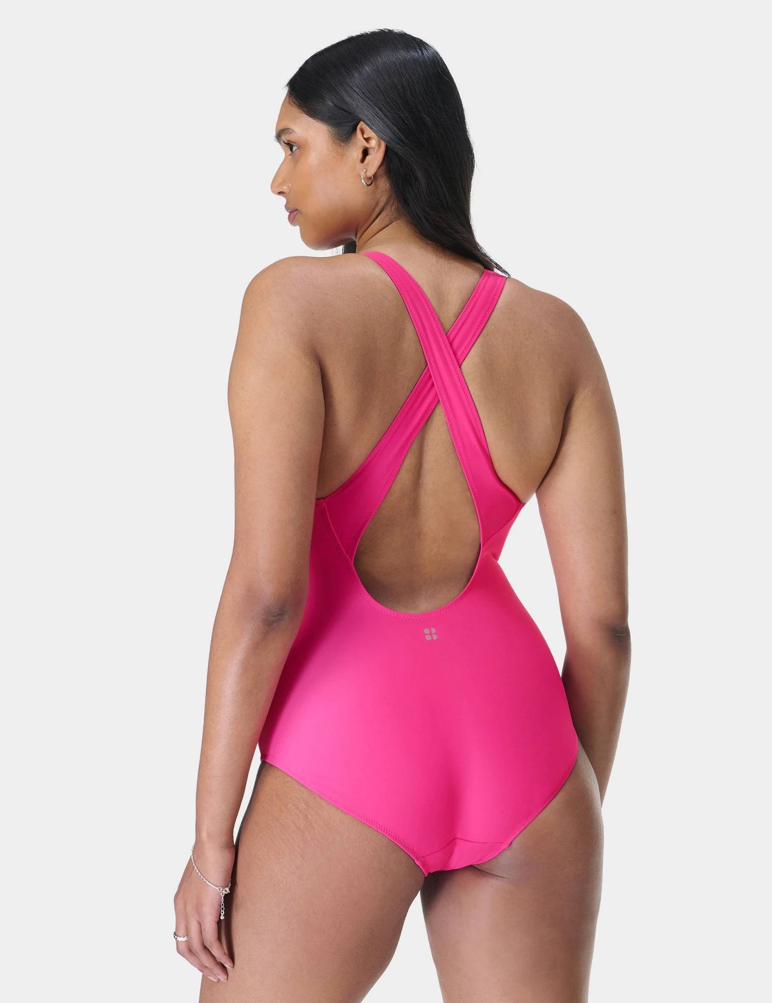 Sweaty Betty HydroPower Performance Swimsuit - Fuchsia Pink 4 Sweaty Betty HydroPower Performance Swimsuit - Fuchsia Pink - Image 2