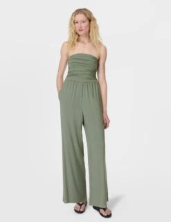 Sweaty Betty Modal Wide Leg Jumpsuit - Willow Green