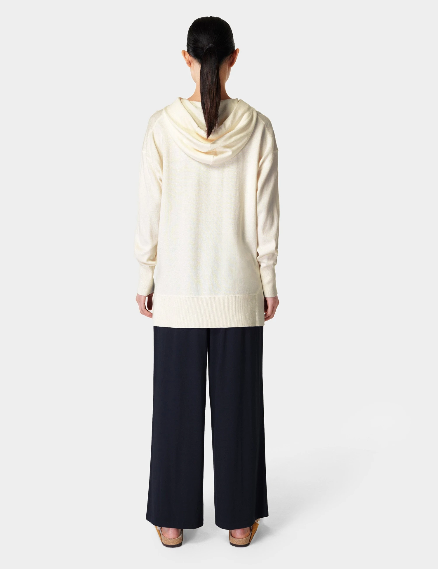 Sweaty Betty Modal Wide Leg Trousers - Black 6 Sweaty Betty Modal Wide Leg Trousers - Black - Image 4