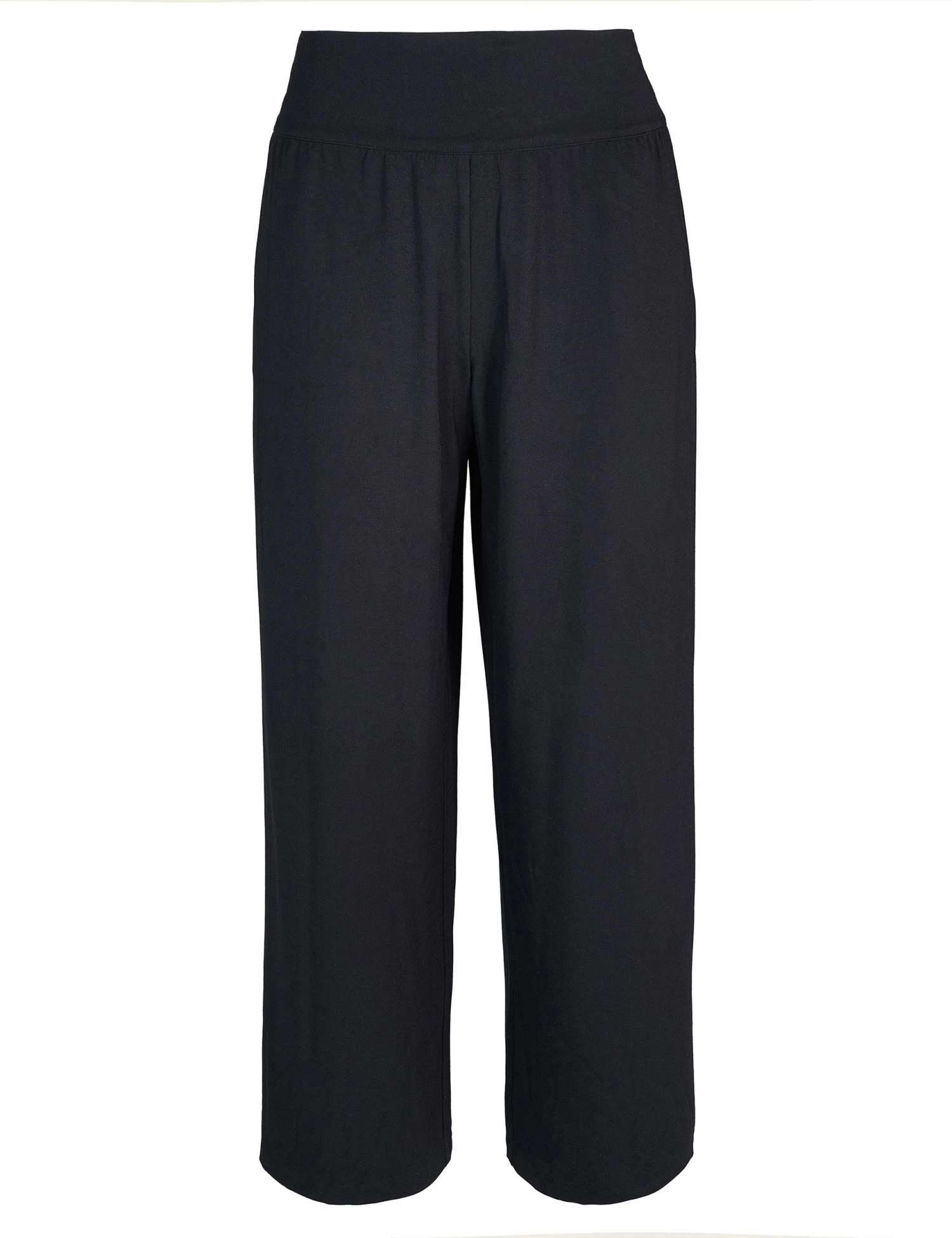 Sweaty Betty Modal Wide Leg Trousers - Black 7 Sweaty Betty Modal Wide Leg Trousers - Black - Image 5