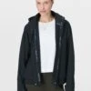 Sweaty Betty Motion Waterproof Cropped Parka - Black 2 Sweaty Betty Motion Waterproof Cropped Parka - Black -The Sports Edit Store sweaty betty motion waterproof cropped parka black sb10228 1