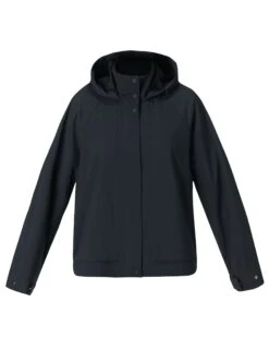 Sweaty Betty Motion Waterproof Cropped Parka - Black -The Sports Edit Store sweaty betty motion waterproof cropped parka black sb10228 5