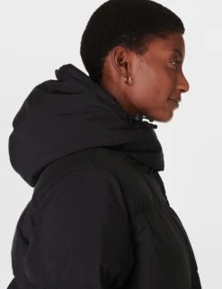 Sweaty Betty Nimbus Short Puffer - Black -The Sports Edit Store sweaty betty nimbus short puffer black sb9784 3