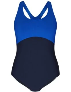 Sweaty Betty Ocean Xtra Life Performance Swimsuit - French Navy Blue -The Sports Edit Store sweaty betty ocean xtra life performance swimsuit french navy blue sb9626 2