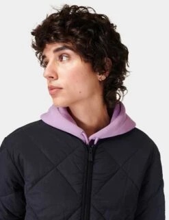 Sweaty Betty On The Move Quilted Jacket - Black -The Sports Edit Store sweaty betty on the move quilted jacket black sb9382 2
