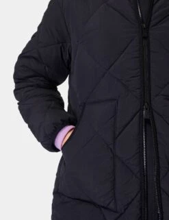 Sweaty Betty On The Move Quilted Jacket - Black -The Sports Edit Store sweaty betty on the move quilted jacket black sb9382 3