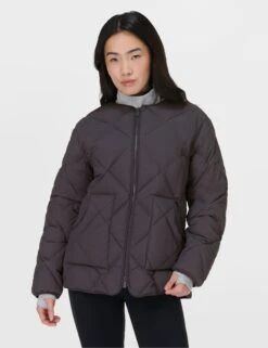Sweaty Betty On The Move Quilted Jacket - Urban Grey
