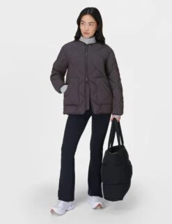 Sweaty Betty On The Move Quilted Jacket - Urban Grey -The Sports Edit Store sweaty betty on the move quilted jacket urban grey sb9382 8