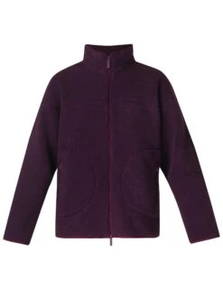 Sweaty Betty Plush Textured Zip Up - Midnight Cherry Purple -The Sports Edit Store sweaty betty plush textured zip up midnight cherry purple sb10012 8