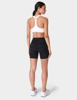 Sweaty Betty Power 6" Cycling Shorts - Ultra Black Camo Print 16 Sweaty Betty Power 6" Cycling Shorts - Ultra Black Camo Print -The Sports Edit Store sweaty betty power 6in cycling shorts ultra black camo print sb4822ap r 4427 7