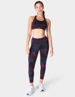 Sweaty Betty Power 7/8 Gym Leggings - Black Gradient Dot Print -The Sports Edit Store sweaty betty power 7 8 gym leggings black gradient dot print sb5400 8