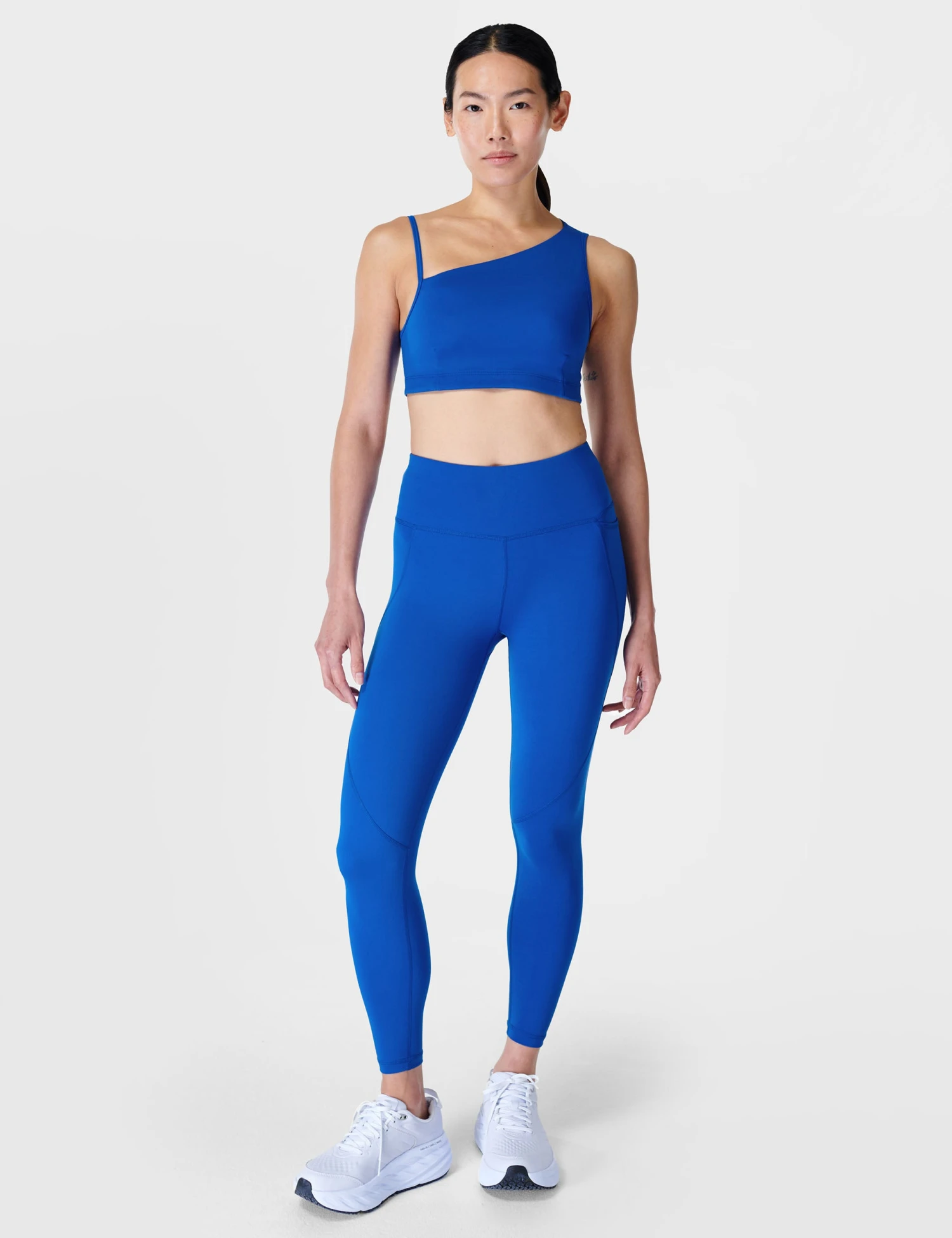 Sweaty Betty Power 7/8 Gym Leggings - Lightning Blue 7 Sweaty Betty Power 7/8 Gym Leggings - Lightning Blue - Image 5