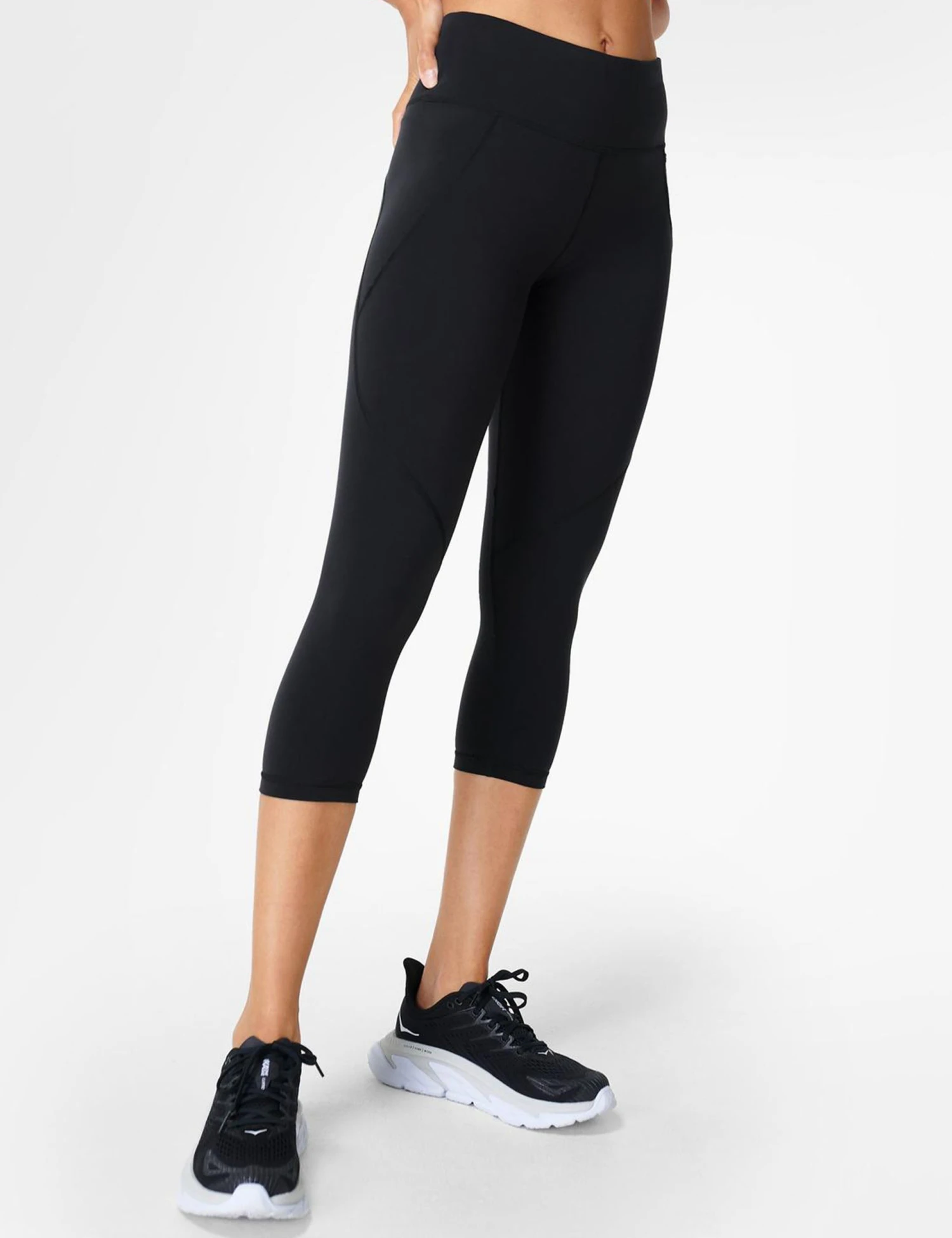 Sweaty Betty Power Cropped Gym Leggings - Black 3 Sweaty Betty Power Cropped Gym Leggings - Black