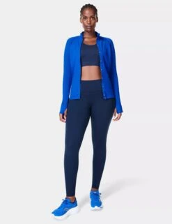 Sweaty Betty Power Gym Leggings - Navy Blue -The Sports Edit Store sweaty betty power gym leggings navy blue sb5400 3