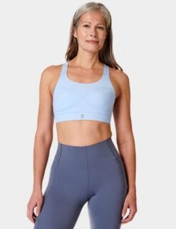 Sweaty Betty Power Medium Support Sports Bra - Breeze Blue