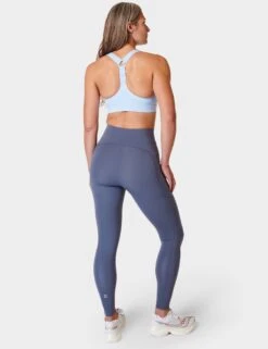 Sweaty Betty Power Medium Support Sports Bra - Breeze Blue -The Sports Edit Store sweaty betty power medium support sports bra breeze blue sb8993 7