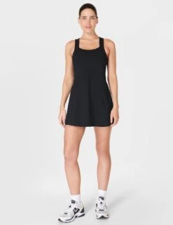 Sweaty Betty Power Pro Racerback Workout Dress - Black 16 Sweaty Betty Power Pro Racerback Workout Dress - Black -The Sports Edit Store sweaty betty power pro racerback workout dress black sb9287b 6