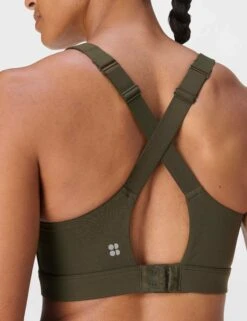 Sweaty Betty Power Pulse Bra - Nori Green/White 13 Sweaty Betty Power Pulse Bra - Nori Green/White -The Sports Edit Store sweaty betty power pulse bra nori green white sb10044 3