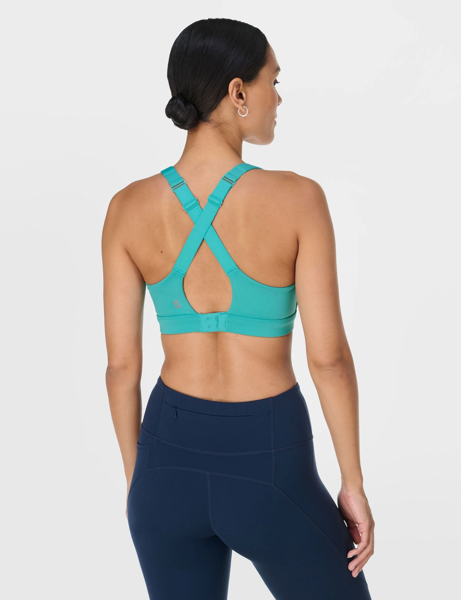 Sweaty Betty Power Pulse Bra - Ripple Blue 4 Sweaty Betty Power Pulse Bra - Ripple Blue - Image 2