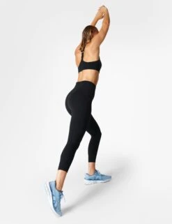 Sweaty Betty Power UltraSculpt High Waisted Gym 7/8 Leggings - Black 9 Sweaty Betty Power UltraSculpt High Waisted Gym 7/8 Leggings - Black -The Sports Edit Store sweaty betty power ultrasculpt high waisted gym 7 8 leggings black sb6438z 4