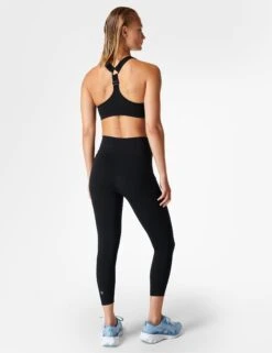 Sweaty Betty Power UltraSculpt High Waisted Gym 7/8 Leggings - Black 8 Sweaty Betty Power UltraSculpt High Waisted Gym 7/8 Leggings - Black -The Sports Edit Store sweaty betty power ultrasculpt high waisted gym 7 8 leggings black sb6438z 5