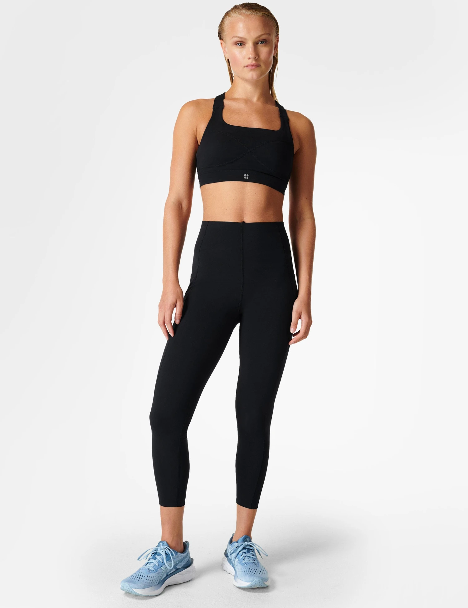 Sweaty Betty Power UltraSculpt High Waisted Gym 7/8 Leggings - Black 4 Sweaty Betty Power UltraSculpt High Waisted Gym 7/8 Leggings - Black - Image 2