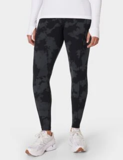 Sweaty Betty Power UltraSculpt High Waisted Gym Leggings - Black Fade Print
