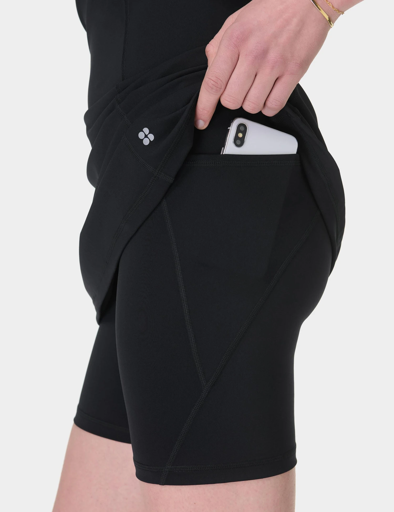 Sweaty Betty Power Workout Dress - Black 6 Sweaty Betty Power Workout Dress - Black - Image 4