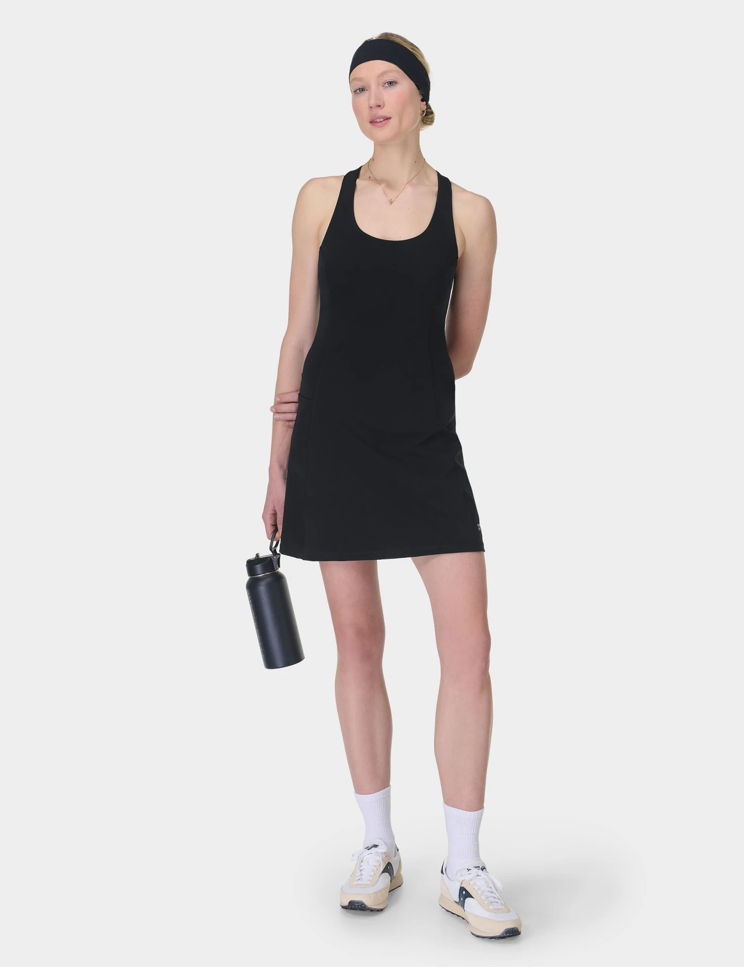 Sweaty Betty Power Workout Dress - Black 8 Sweaty Betty Power Workout Dress - Black - Image 6